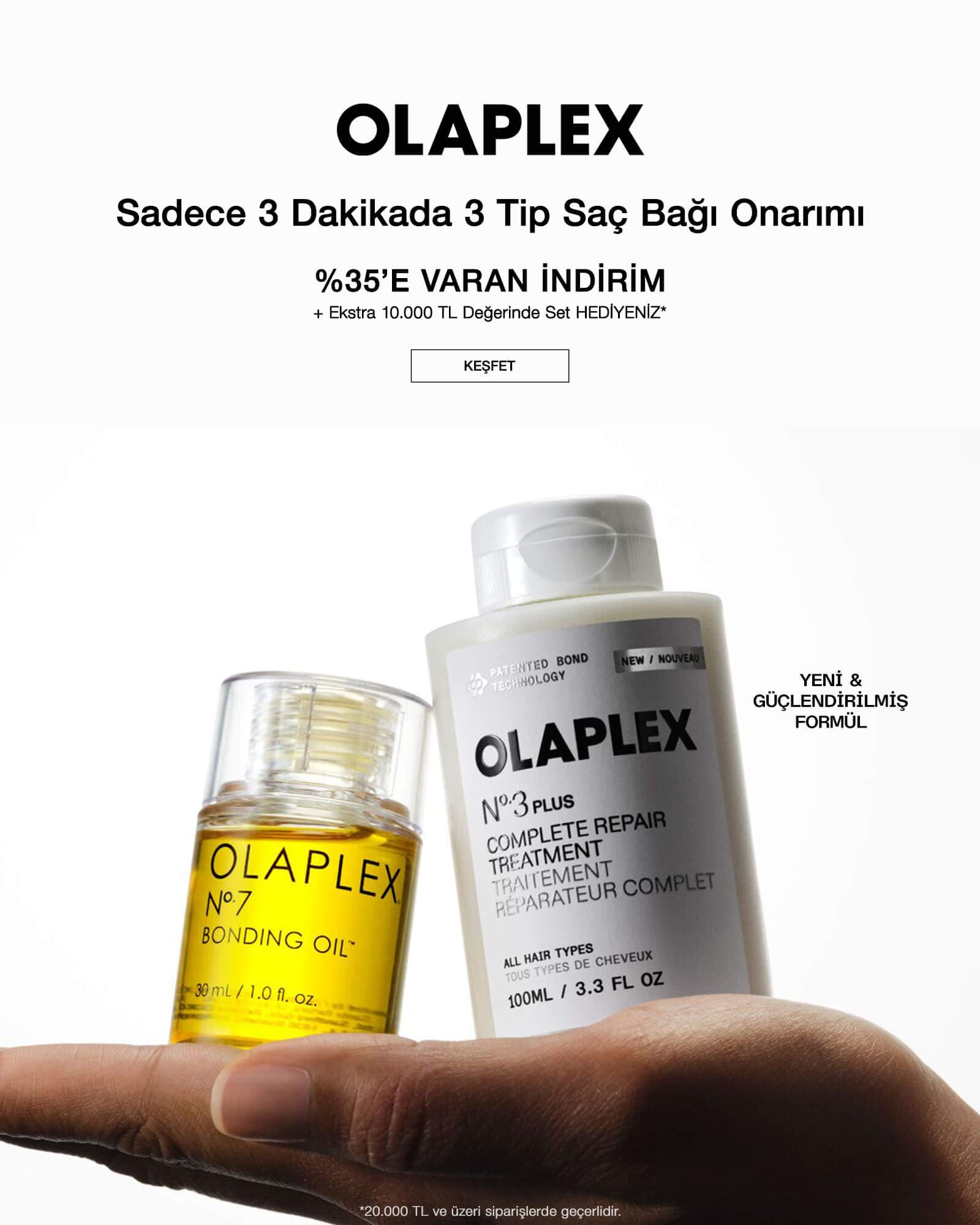 Slider - Olaplex  İndirim + Hediye