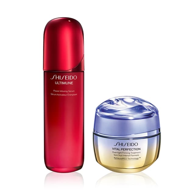 ULTIMUNE & VITAL PERFECTION OVERNIGHT REPAIR ROUTINE