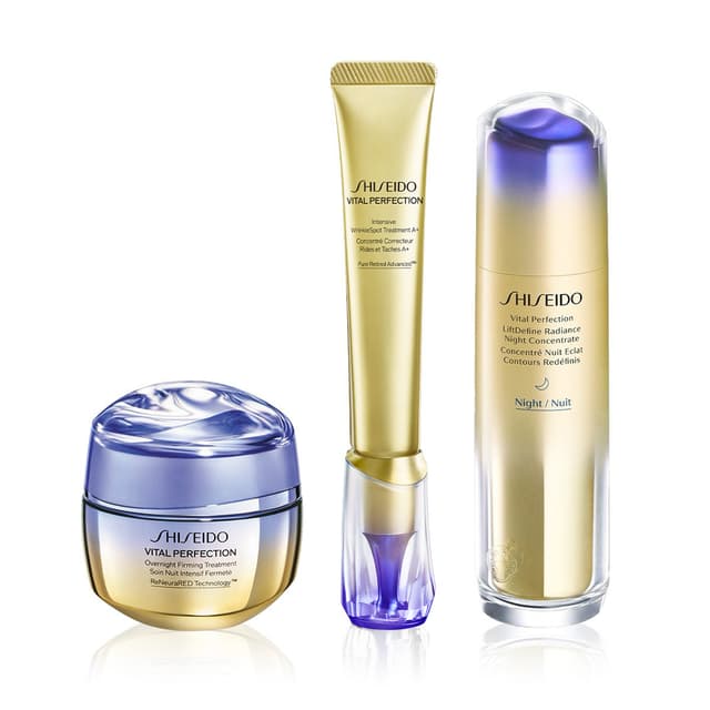 VITAL PERFECTION OVERNIGHT BEAUTY SKINCARE SET