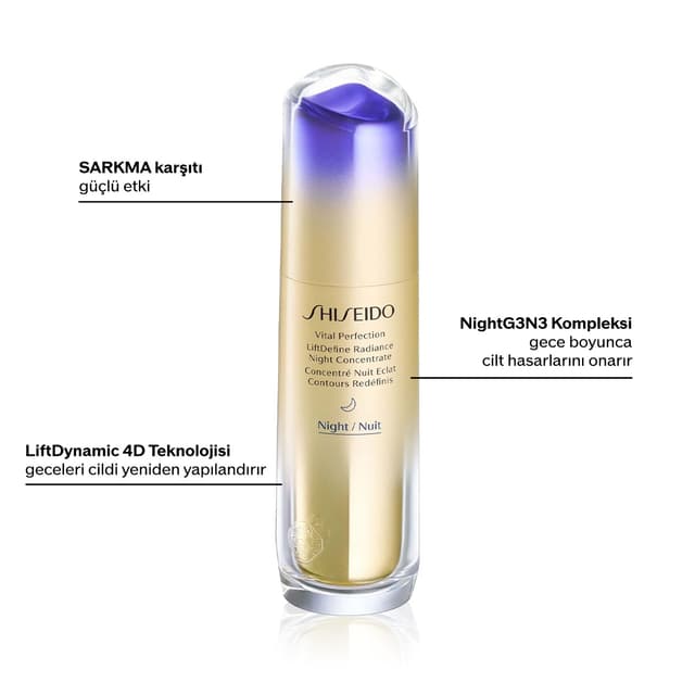 VITAL PERFECTION LIFTDEFINE RADIANCE NIGHT CONCENTRATE