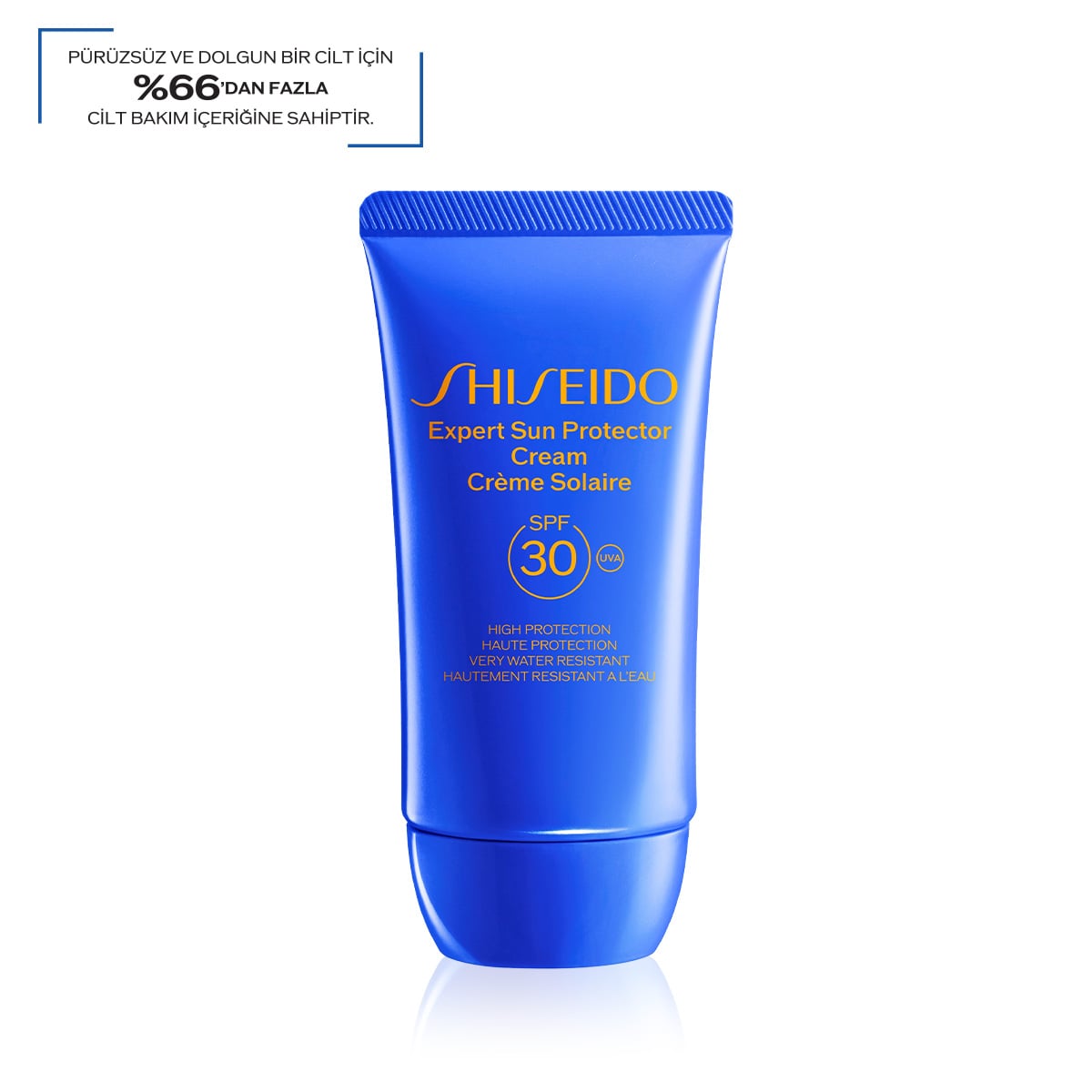 Suya ve Isıya Çok Dayanıklı, İz Bırakmayan Güneşe Karşı Koruyucu Krem SPF30 - Yüz