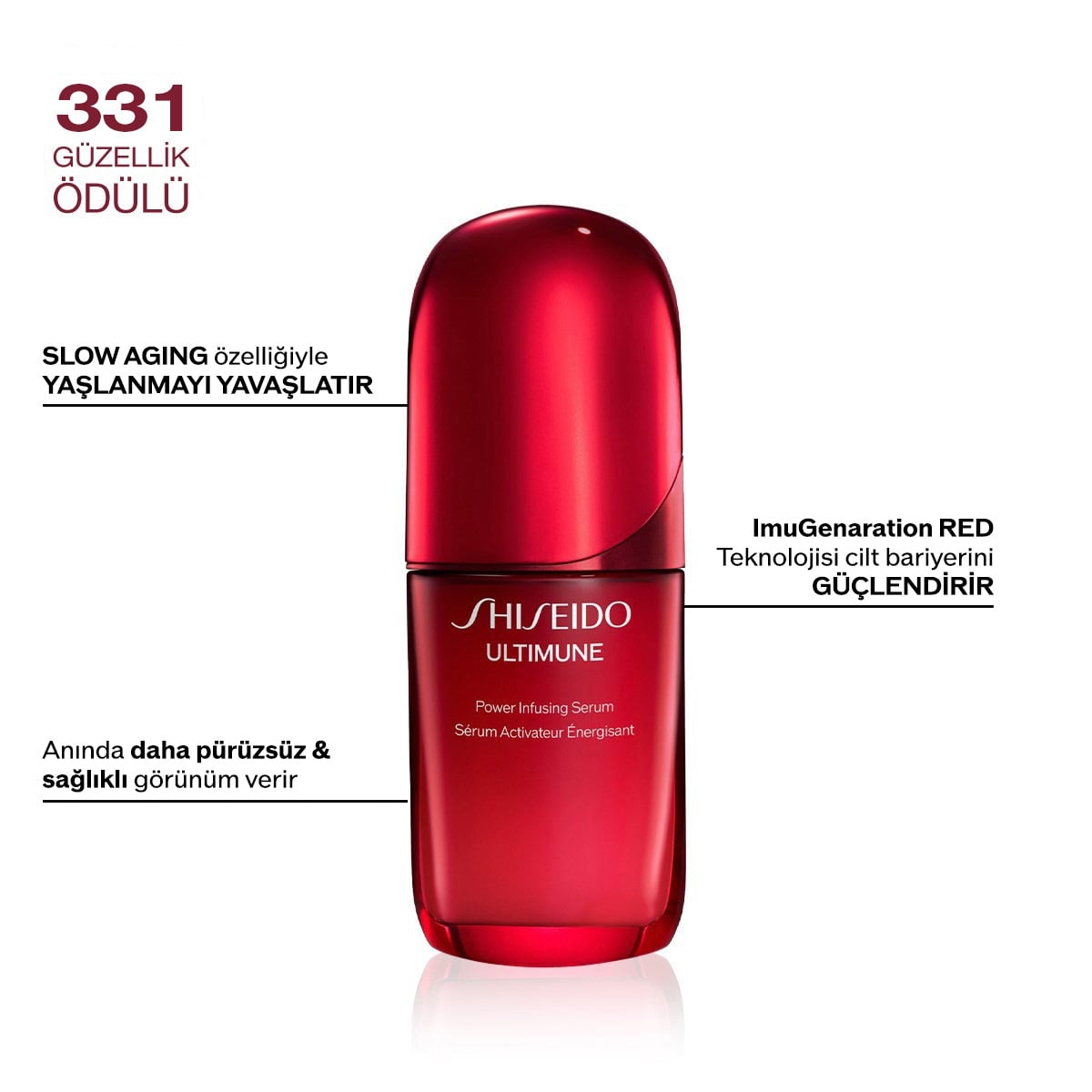 Yaşlanmayı Yavaşlatan, Pürüzsüzleştirici Etkili & Cilt Bariyerini Güçlendiren Serum